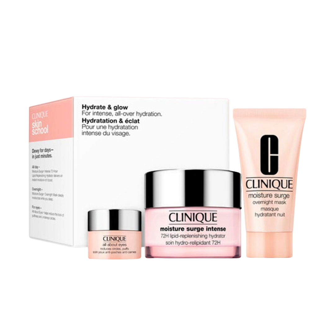Clinique Hydrate & Glow Intense - קליניק סט ללחות עמוקה וזוהר-GLAM42