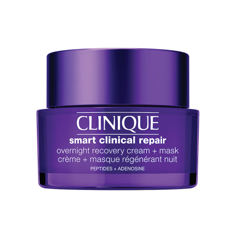 Clinique Smart Overnight Recovery Cream+Mask Mask 50ml קליניק סמארט קרם + מסכת לילה לשיקום העור-GLAM42