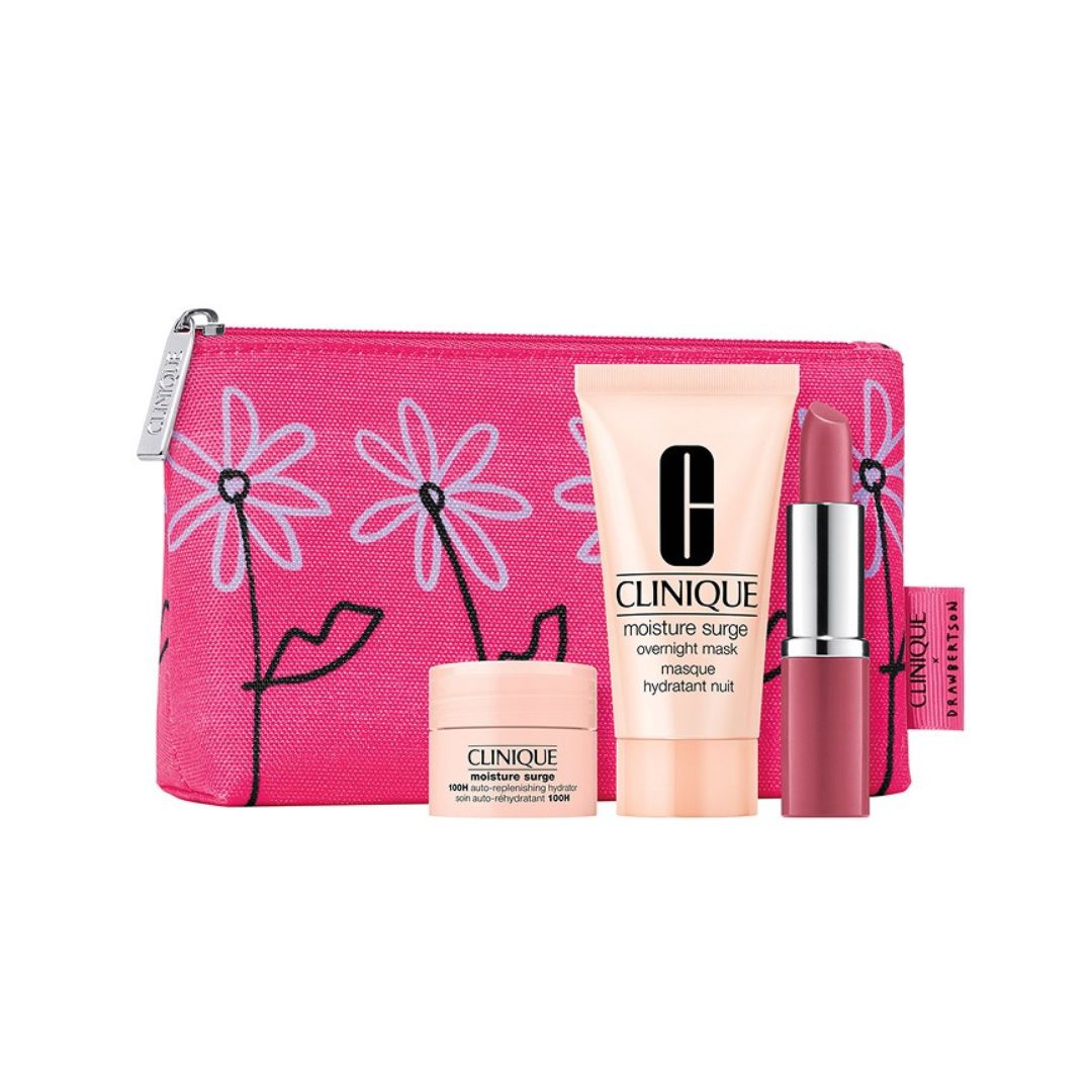 Clinique Gift Bag S25 קליניק תיק מתנה - לא למכירה 3 פריטים-GLAM42