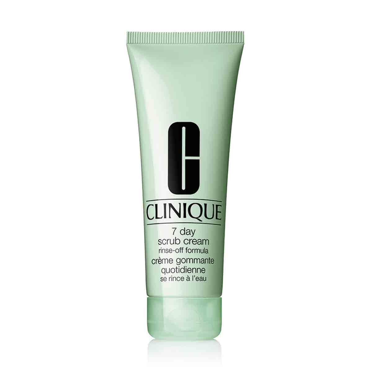 Clinique 7 day scrub cream rinse off formula קליניק פילינג להסרת תאי עור מתים והכנת העור ללחות 7 ימים-GLAM42