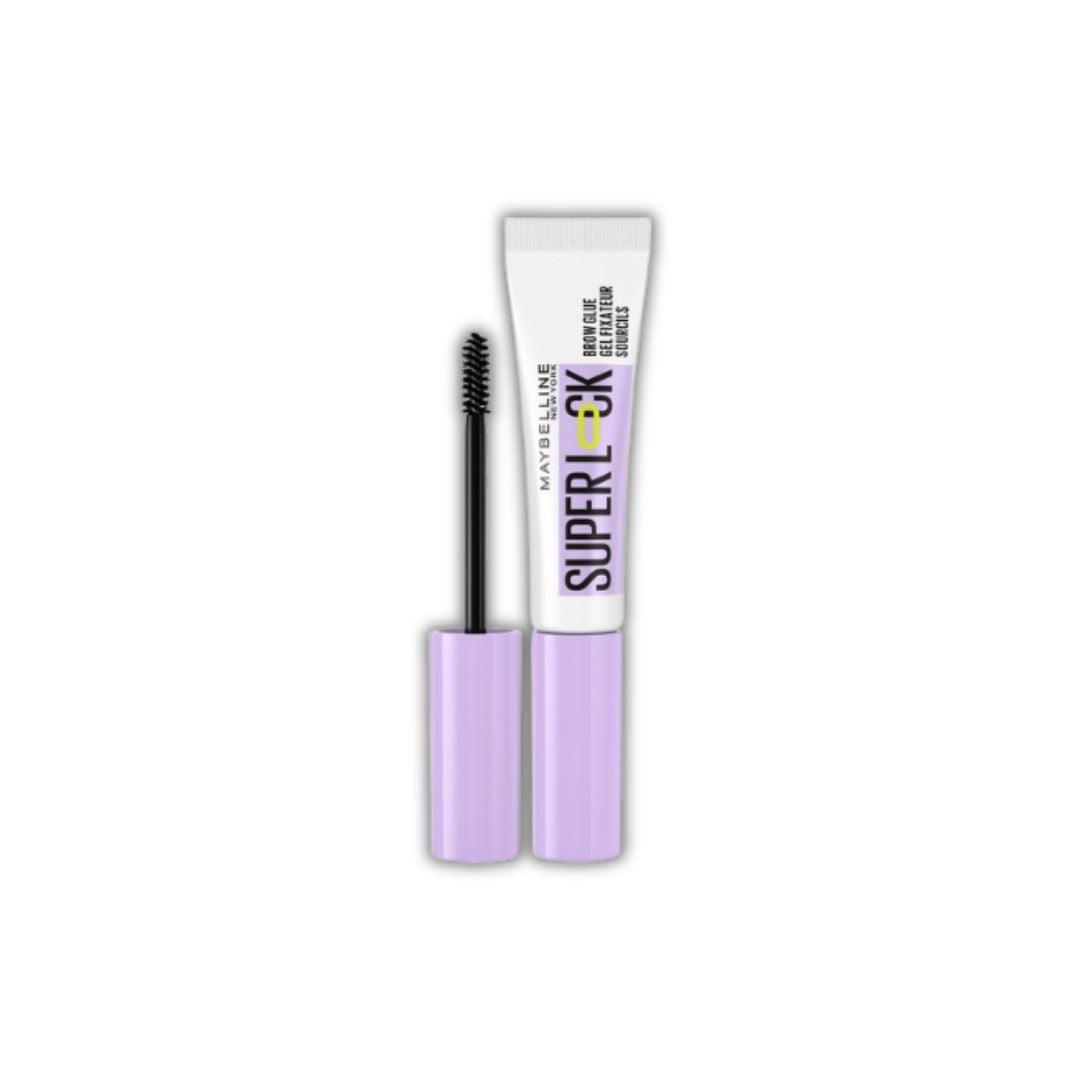 Maybelline Super Lock Brow Glue Clear Eyebrow Gel מייבלין ג'ל גבות סופר גלואו-GLAM42
