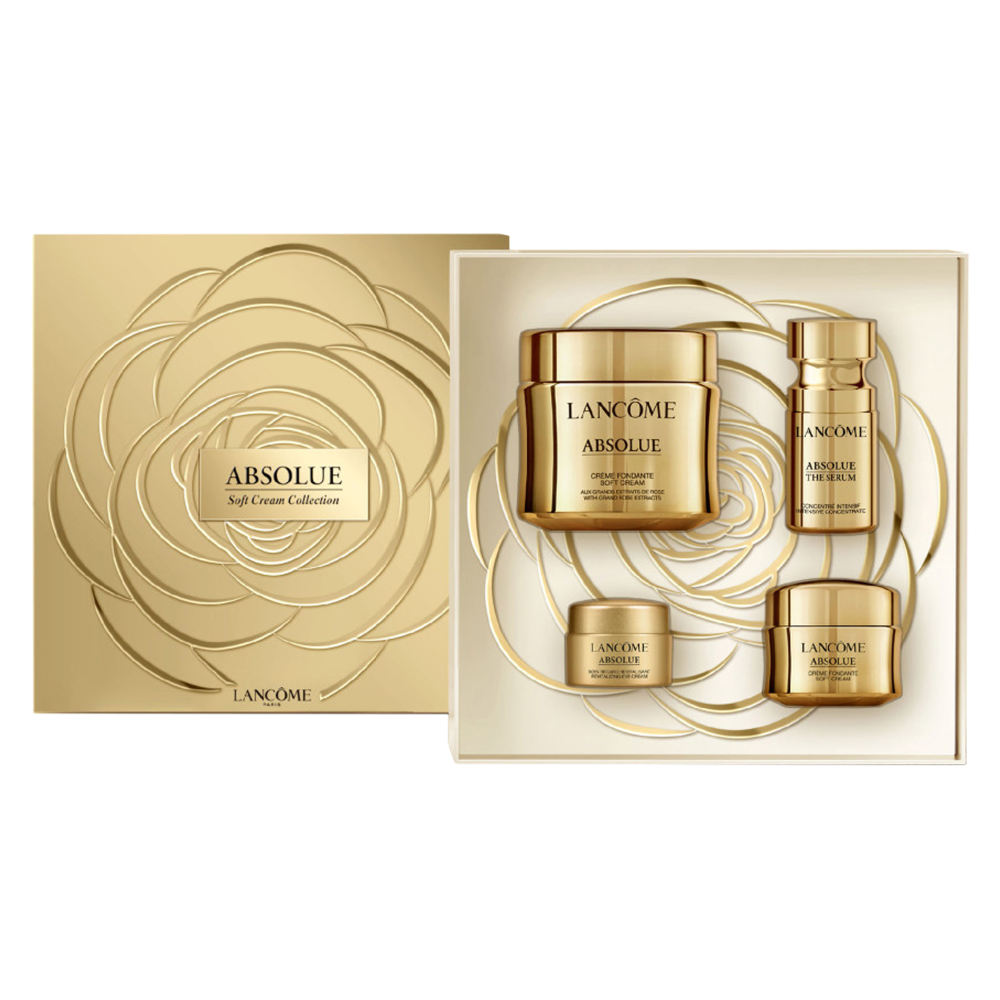 Lancome Absolue Soft Cream set לנקום מארז טיפוח אבסולו סרום + קרם לחות-GLAM42