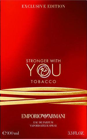 Emporio Armani Stronger With You Tobacco Edp 100ml בושם ארמני במהדורה מוגבלת לגבר-GLAM42