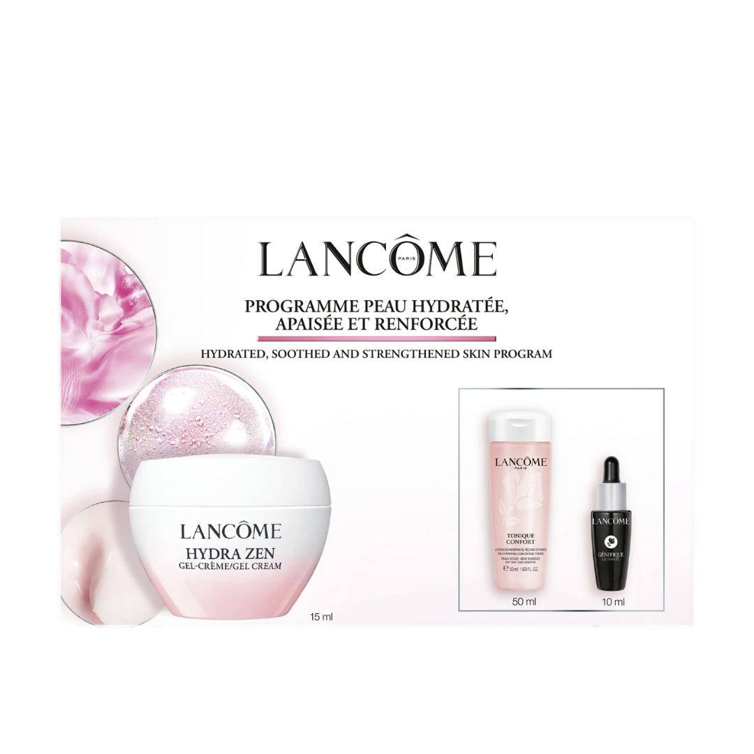 Lancome Hydra Zen Starter Kit 25 75ML לנקום מארז התנסות הידרה זן להזנת העור בלחות-GLAM42