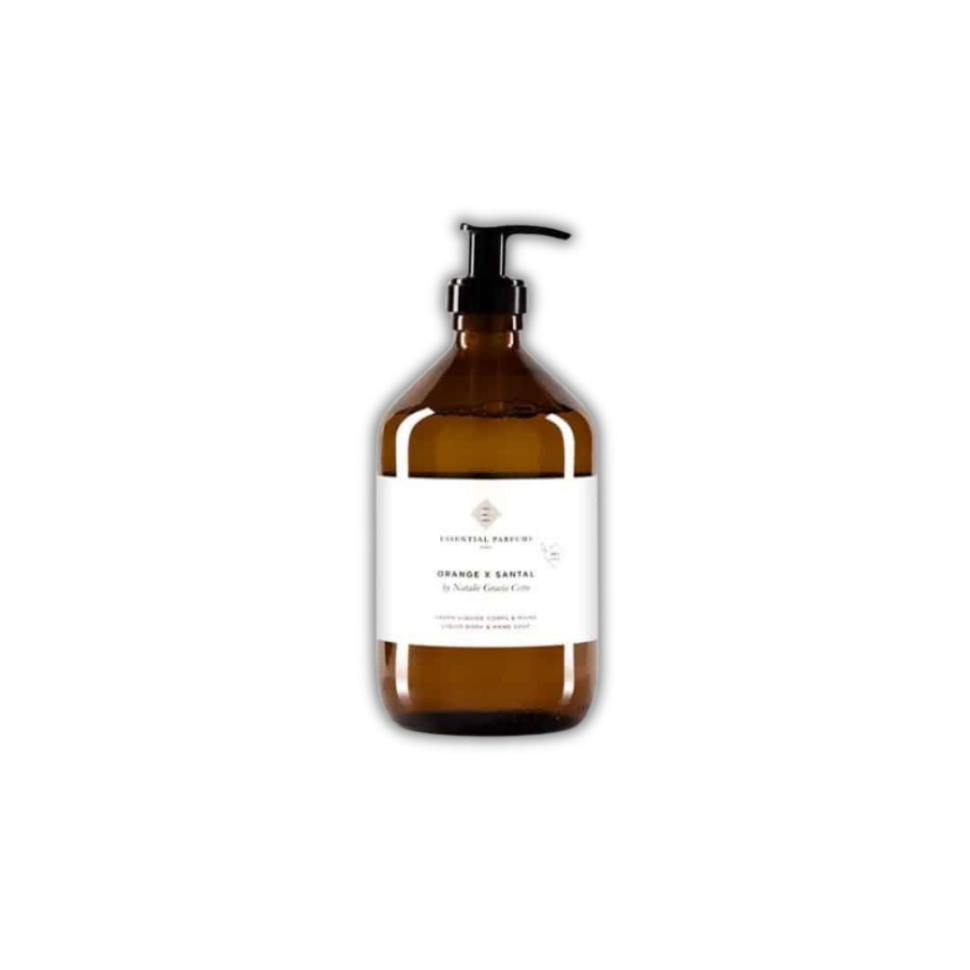 Essential Parfums Orange X Santal by Natalie Gracia Cetto Hand And Body Soap 500ml אסנשיאל פרפיום סבון גוף וידיים-GLAM42