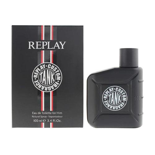 Replay - Tank Custom For Him EDT For Men 100ML-GLAM42