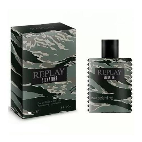 Replay - Signature EDT For Men 100ML-GLAM42