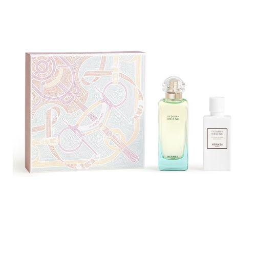 Hermes - Un Jardin Sur Le Nil 2PCS EDT For Women 100ML + Body Lotion 80ML-GLAM42