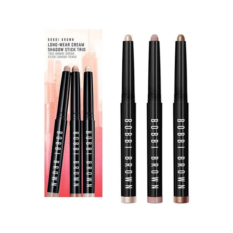Bobbi Brown Long-wear Cream Shadw Stick Trio מארז בובי בראון שלישיית צלליות קרמיות עמידות בסטיק-GLAM42