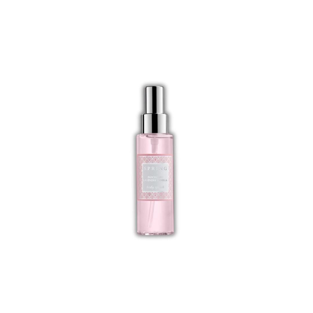 Spring Body Splash Patchouli Lavender Vanilla ספריי גוף ספרינג פטוצ'ילי לבנדר וניל לאישה-GLAM42