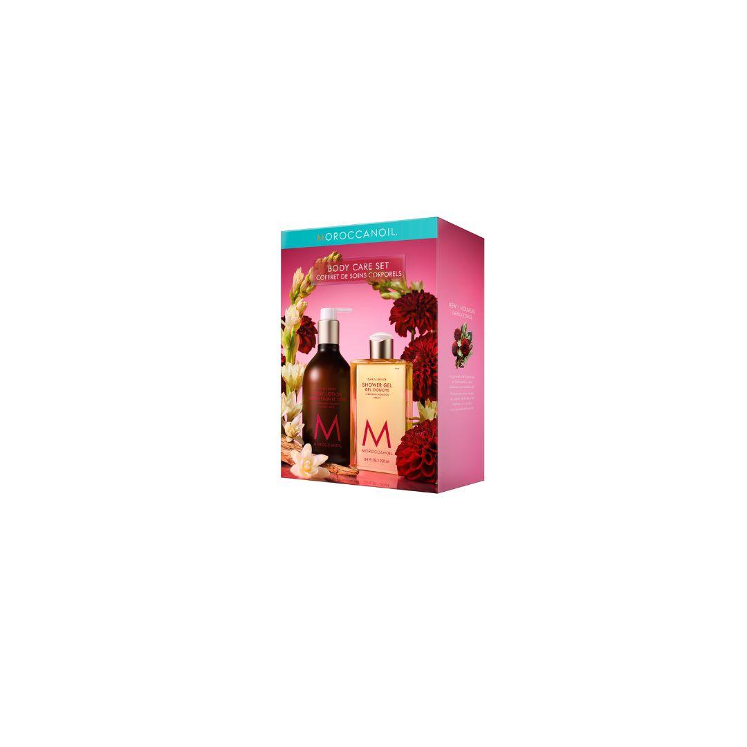 Moroccanoil Dahlia Rouge Body Care Kit מרוקן אויל מארז לטיפוח הגוף-GLAM42