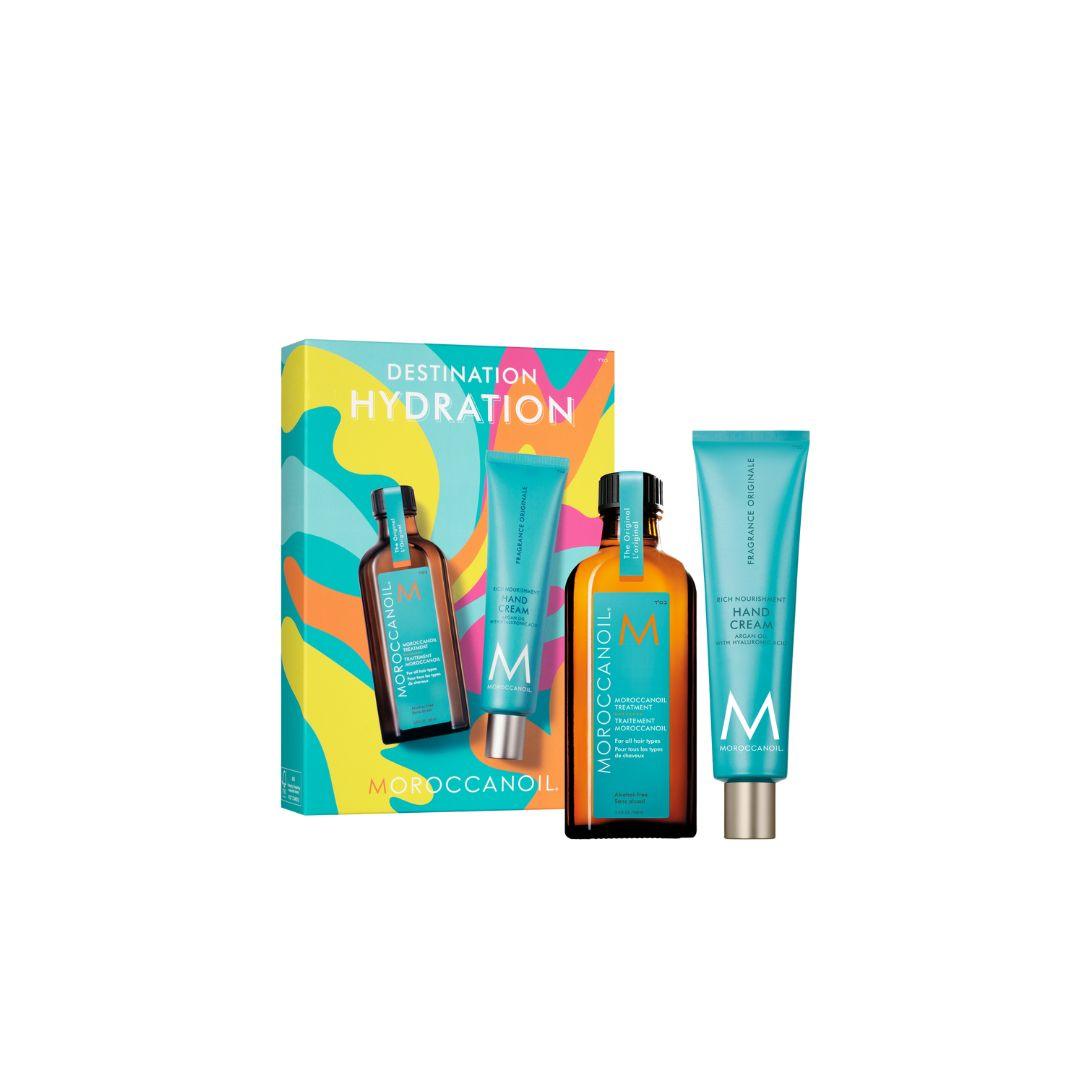 Moroccanoil Dream Duo Summer Promo 2024 Set מארז שמן טיפולי וקרם ידיים בנינוח אורגינל במחיר מיוחד-GLAM42