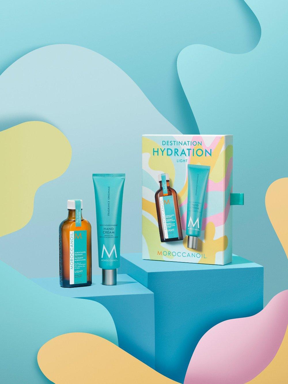 Moroccanoil Dream Duo Summer Promo 2024 Set מארז שמן טיפולי וקרם ידיים בנינוח אורגינל במחיר מיוחד-GLAM42