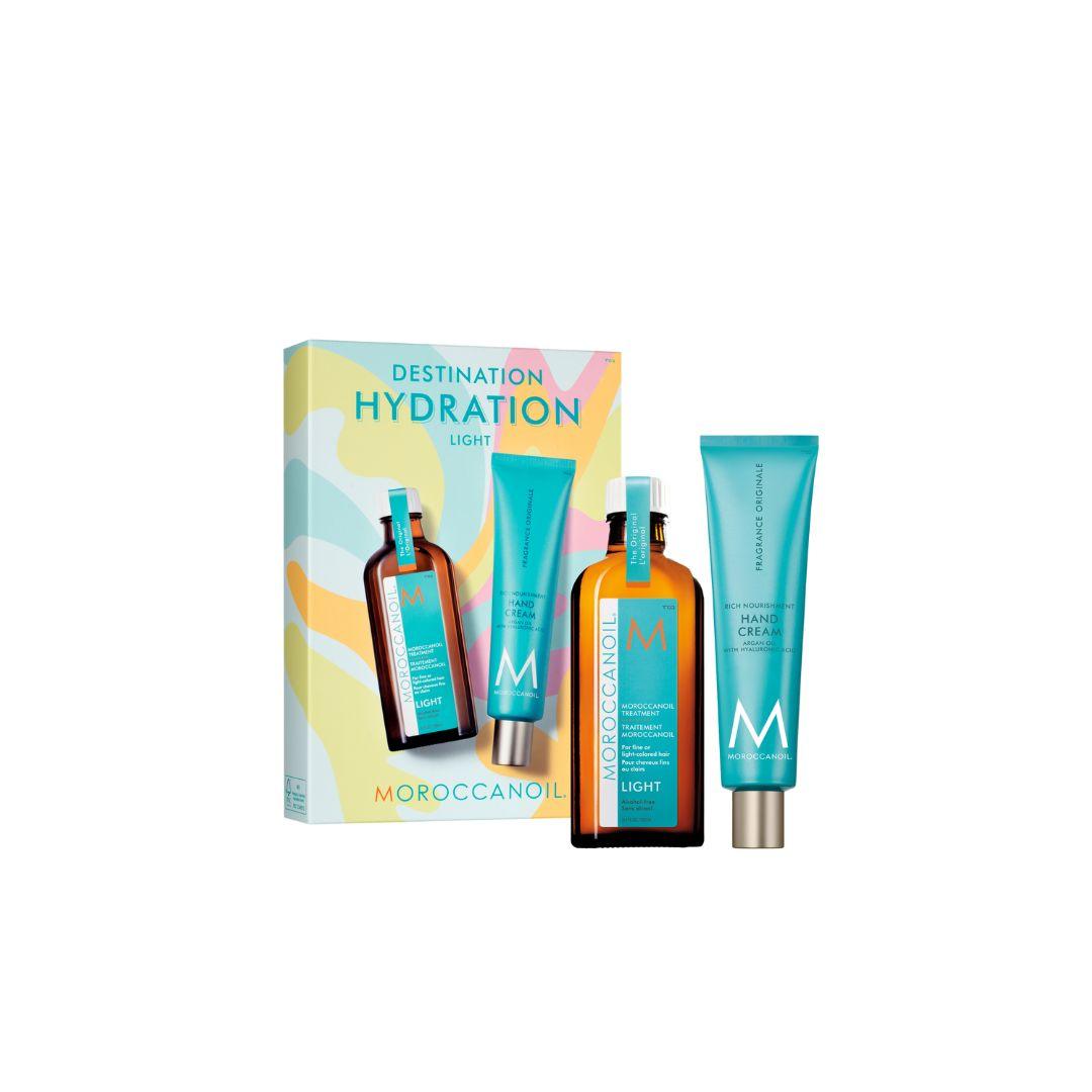 Moroccanoil Dream Duo Summer Promo 2024 Set מארז שמן טיפולי וקרם ידיים בנינוח אורגינל במחיר מיוחד-GLAM42