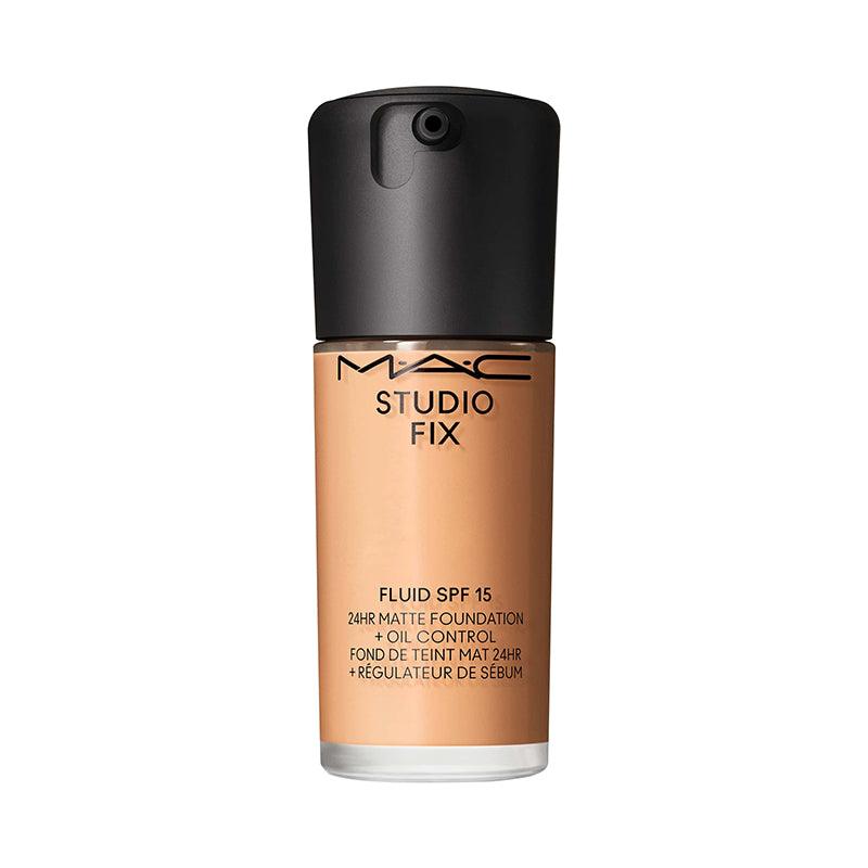 Mac Studio Fix Fluid SPF 15 24HR Matte Foundation + Oil Control 30ml מאק מייקאפ בגימור מאט רך-GLAM42