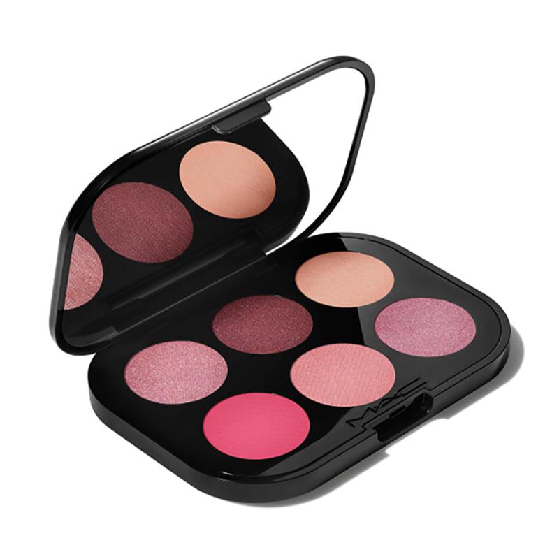 Mac Connect In Colour Eye Shadow Palette: Rose Lens מאק פלטת 6 צלליות בגווני ורוד-GLAM42