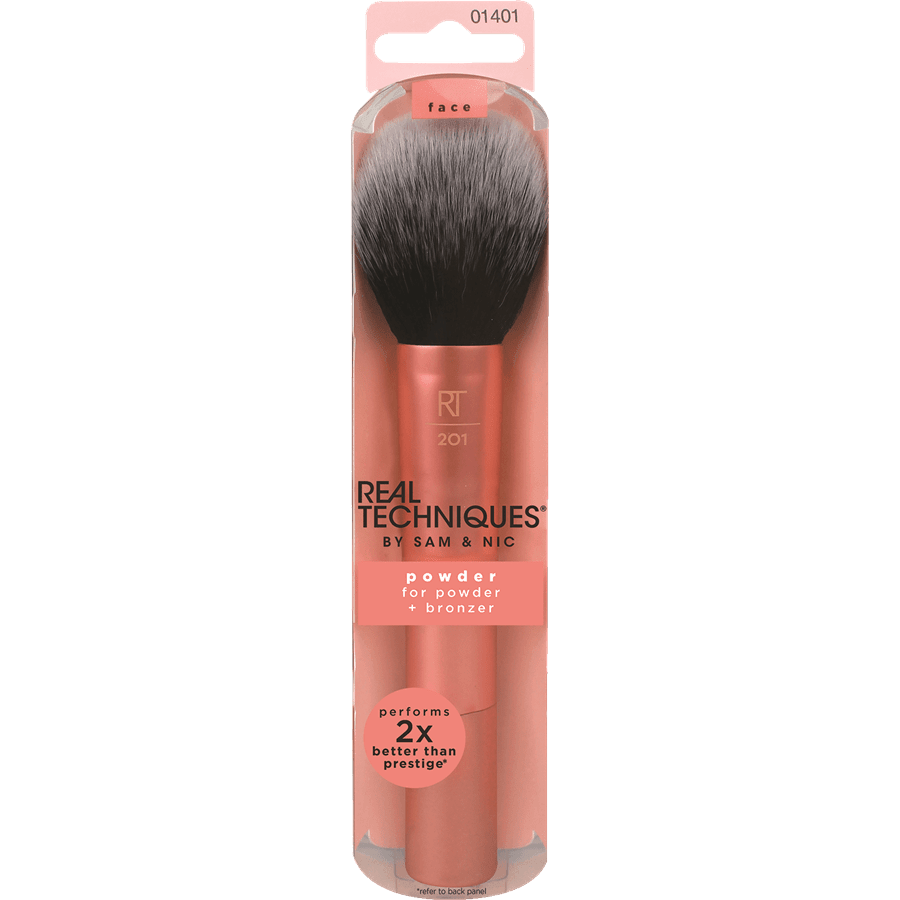 Real Techniques Powder Brush ריל טכניקס מברשת פודרה-GLAM42