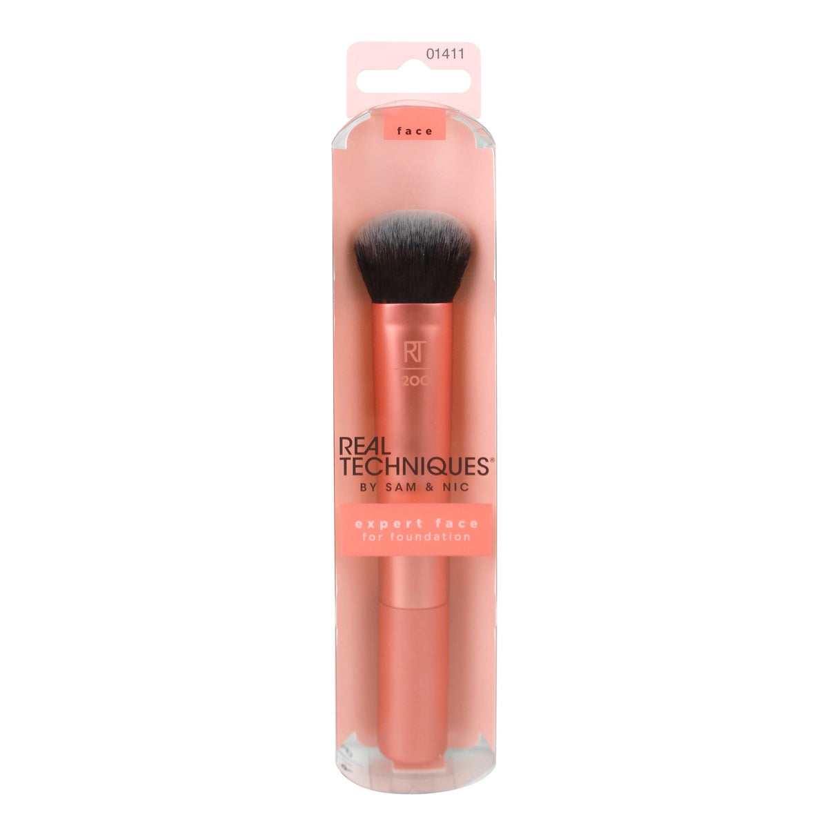 Real Techniques Expert Face Brush ריל טכניקס מברשת פנים מקצועית-GLAM42