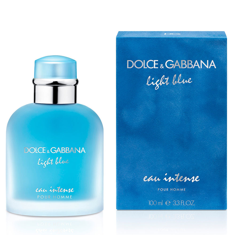 Dolce Gabbana Light Blue Eau Intense Edp 100Ml  בושם לגבר דולצ'ה גבאנה לייט בלו אינטנס אדפ - GLAM42