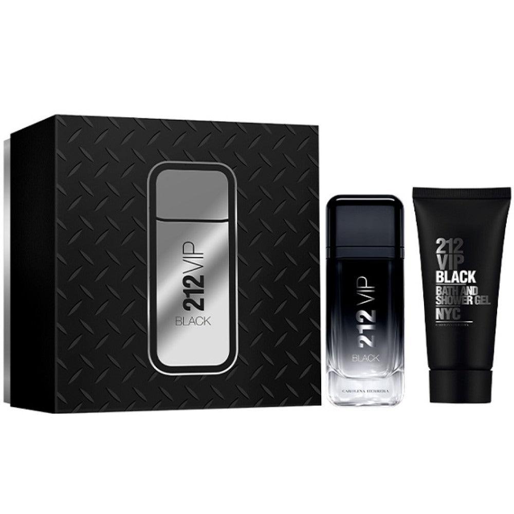 Carolina Herrera 212 VIP Black Edp Set מארז בישום קרולינה הררה לגבר-GLAM42