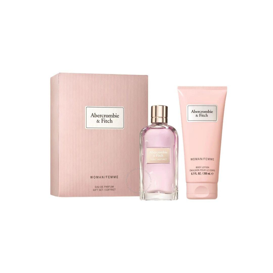 Abercrombie & Fitch First Instinct Edp Set מארז בישום לאישה אברקרומבי אנד פיטש-GLAM42