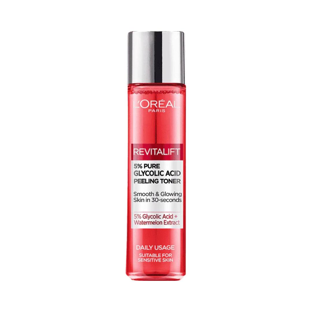L'Oreal Revitalift Glycolic Acid Peeling Toner לוריאל רויטליפט טונר חומצה גליקולית-GLAM42