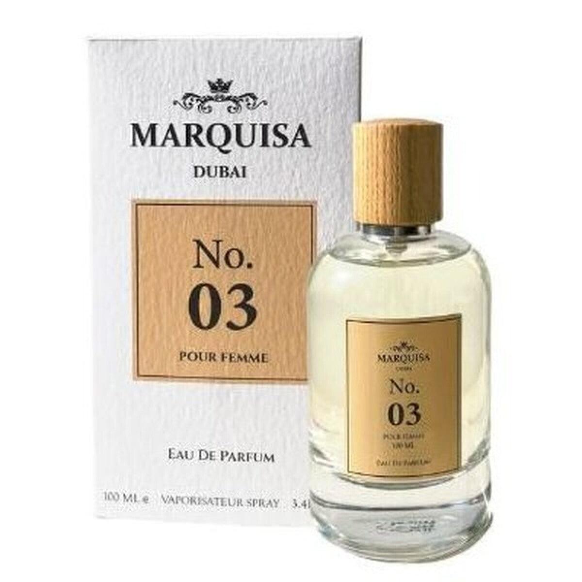 Marquisa Dubai No.3 Edp 100ml בושם לאישה מרקיזה דובאי מספר 3-GLAM42