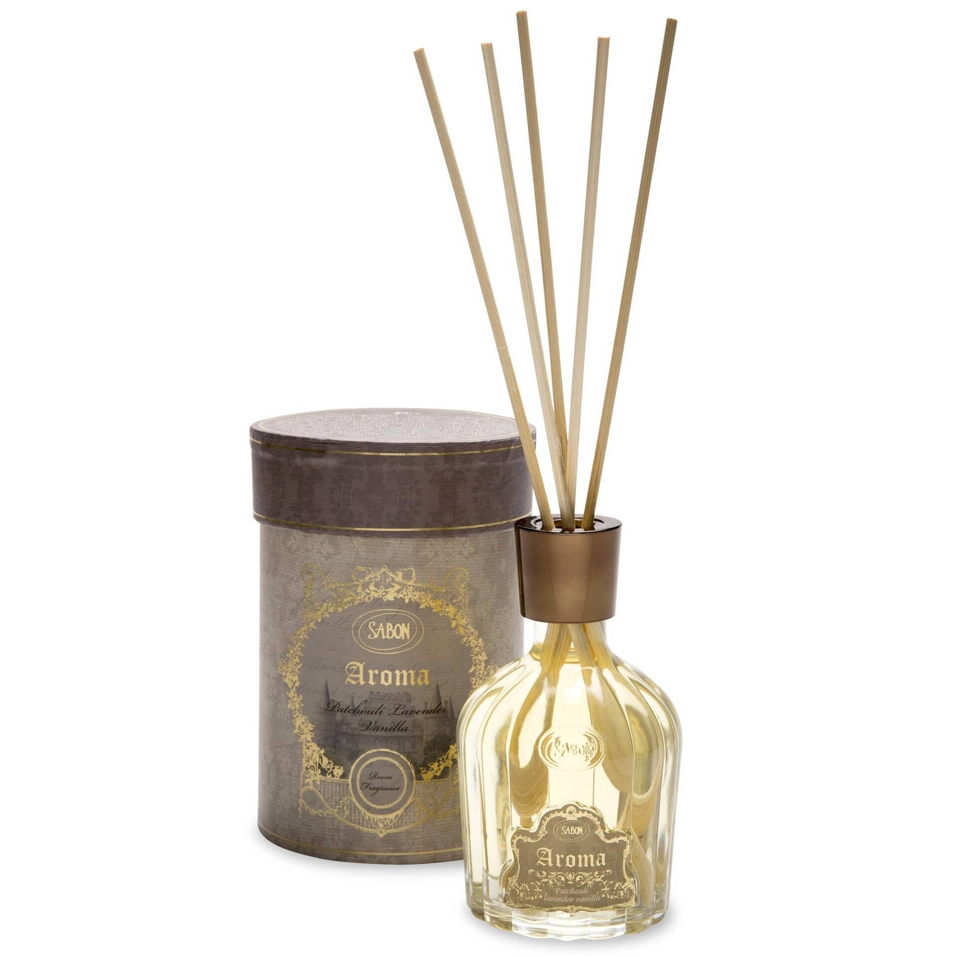 מפיץ ריח פטצ׳ולי לבנדר וניל Sabon - Patchouli Lavender Vanilla Aroma