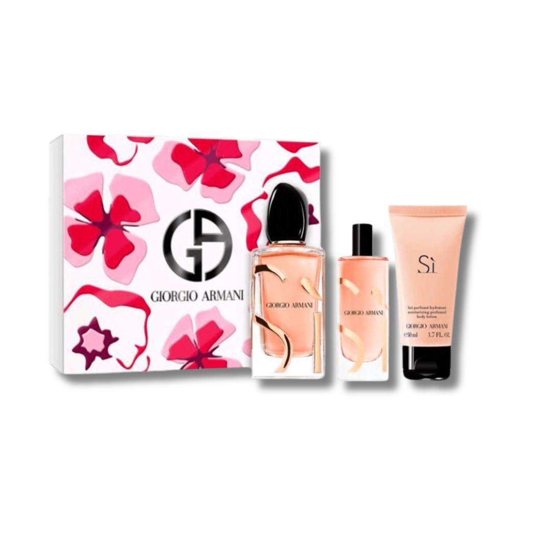 Giorgio Armani Si Intense Edp Set מארז ג'ורג'יו ארמני לאישה-GLAM42