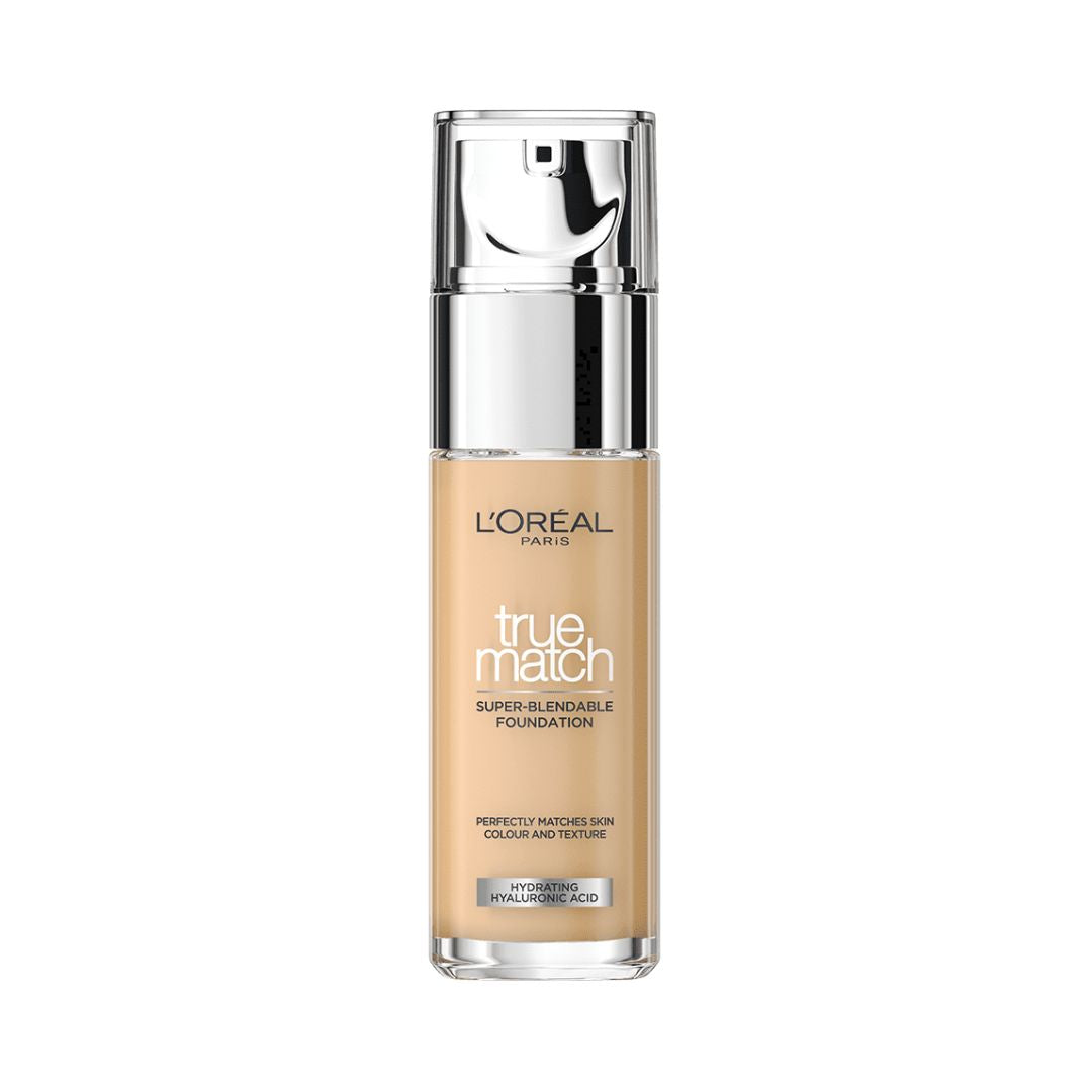 L'Oreal Paris  True Match Foundation  לוריאל מייקאפ נוזלי