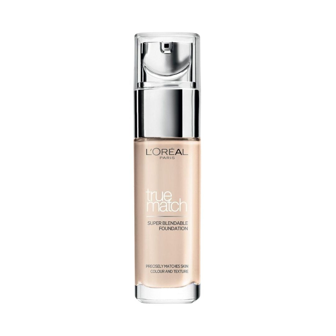 L'Oreal Paris  True Match Foundation  לוריאל מייקאפ נוזלי