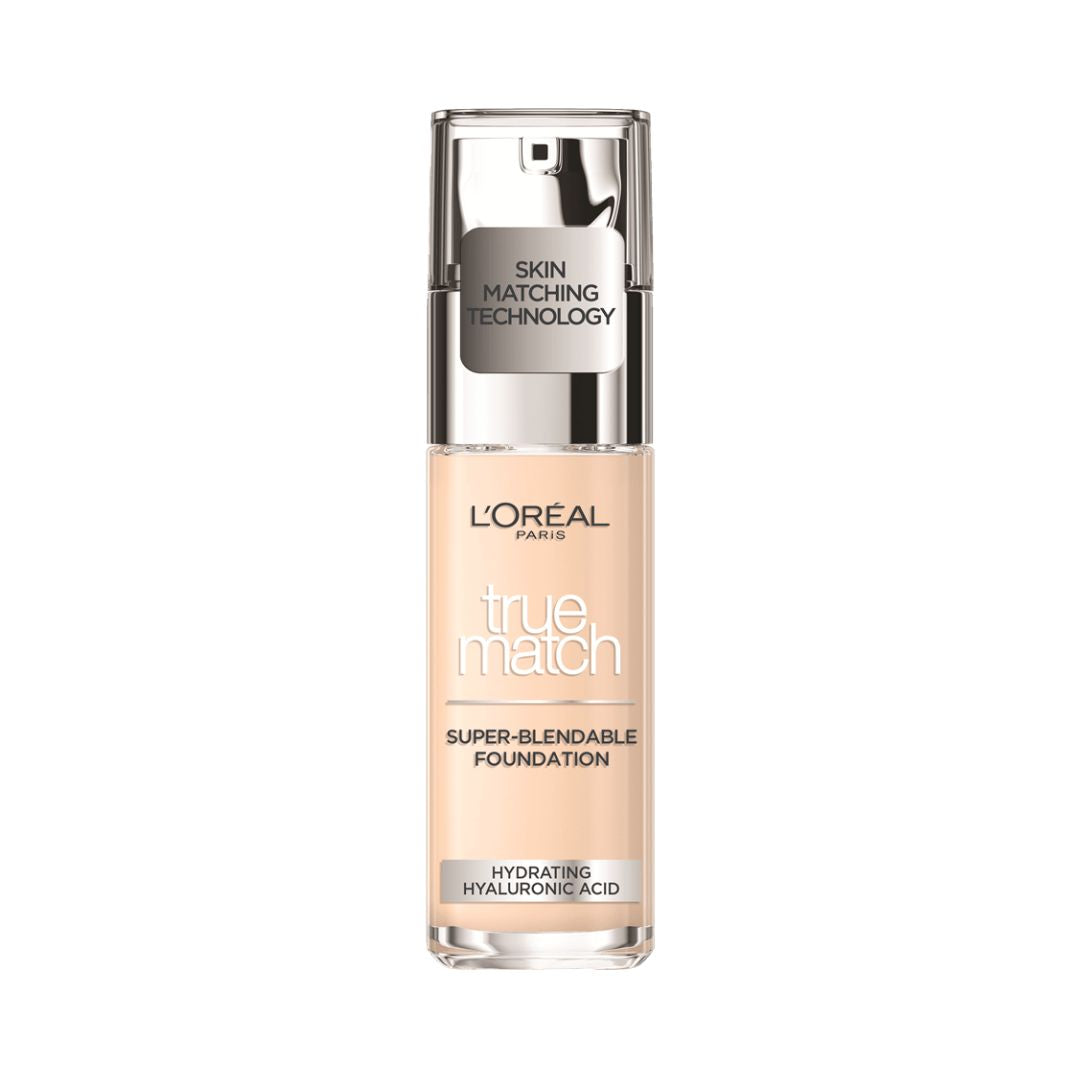 L'Oreal Paris  True Match Foundation  לוריאל מייקאפ נוזלי