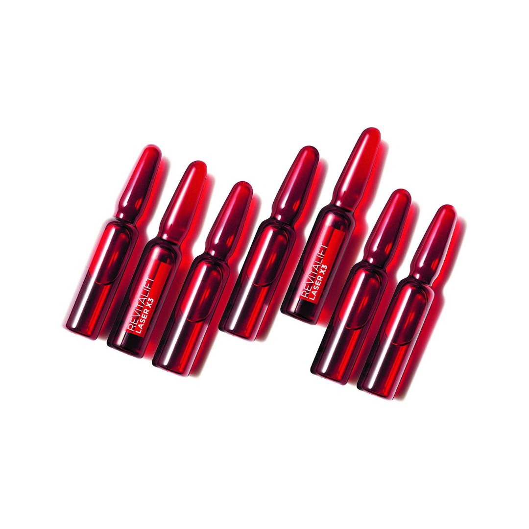 L'Oreal Paris Revitalift Laser Ampoules לוריאל אמפולות לאפקט פילינג רויטליפט לייזר