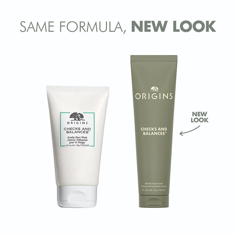 Origins Checks And Balances Frothy Face Wash ניקוי פנים מקציף