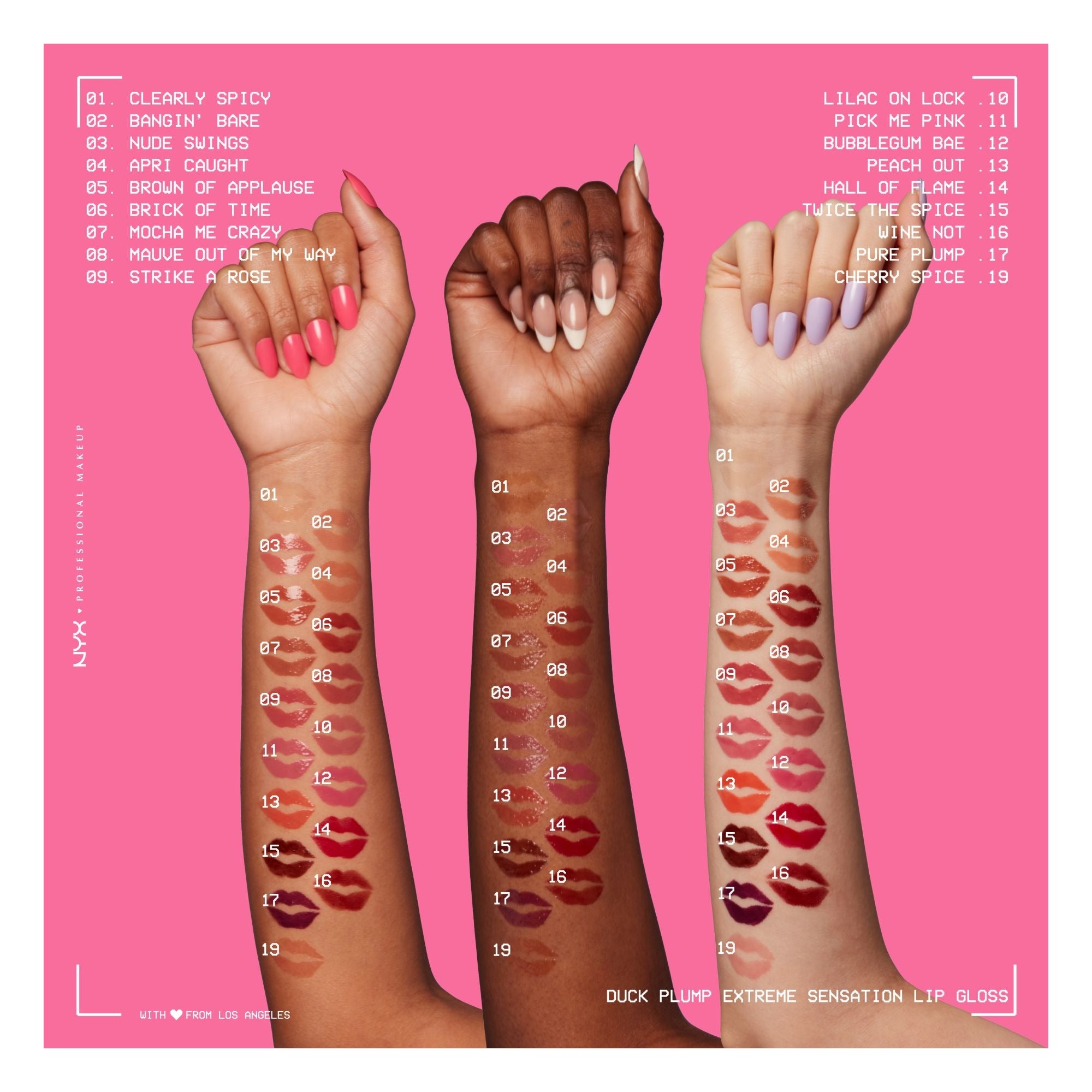 NYX Professional Duck Plump ניקס גלוס מנפח שפתיים למראה שפתיים מלאות