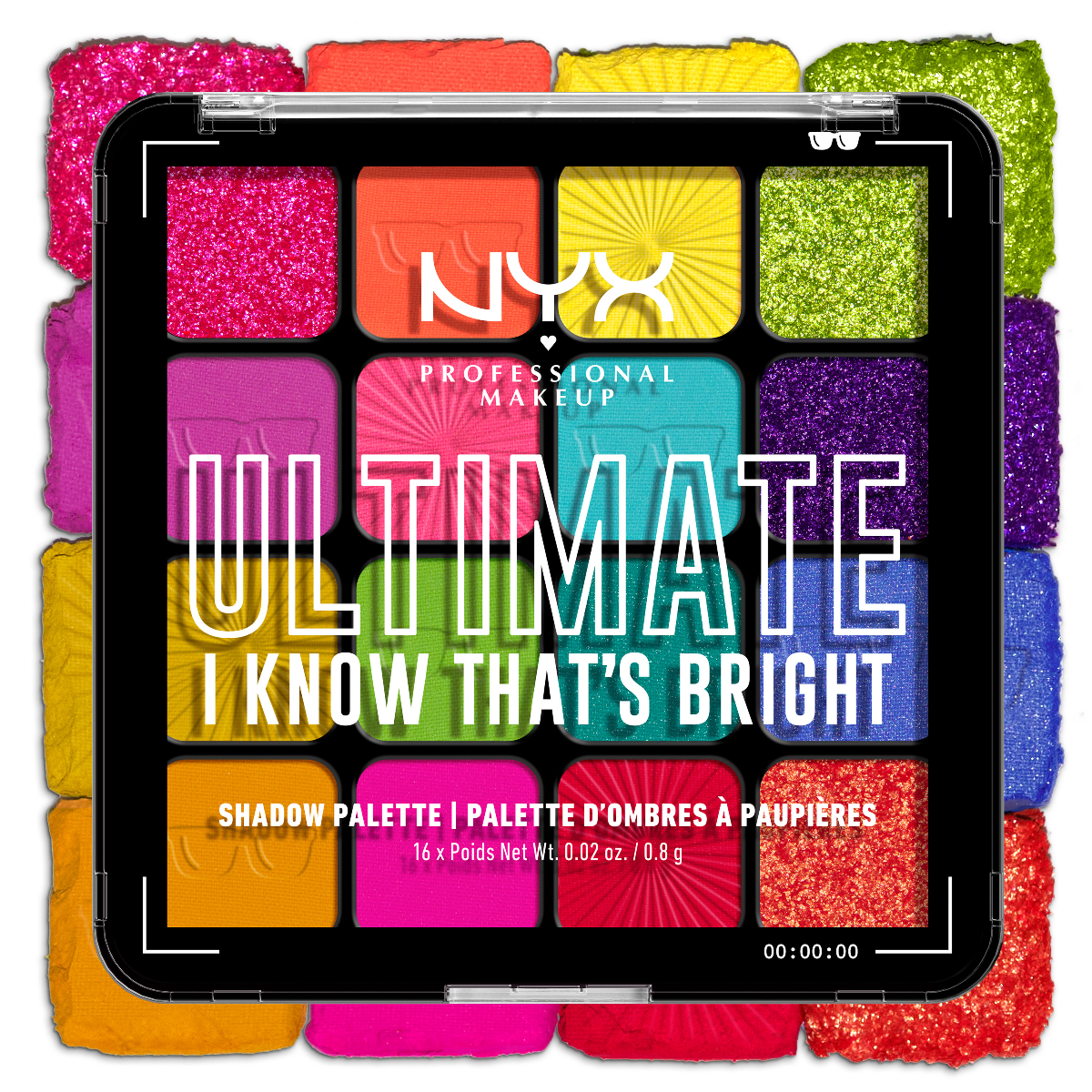 NYX Professional Ultimate Shadow Palette ניקס פלטת צלליות לעיניים אולטימייט