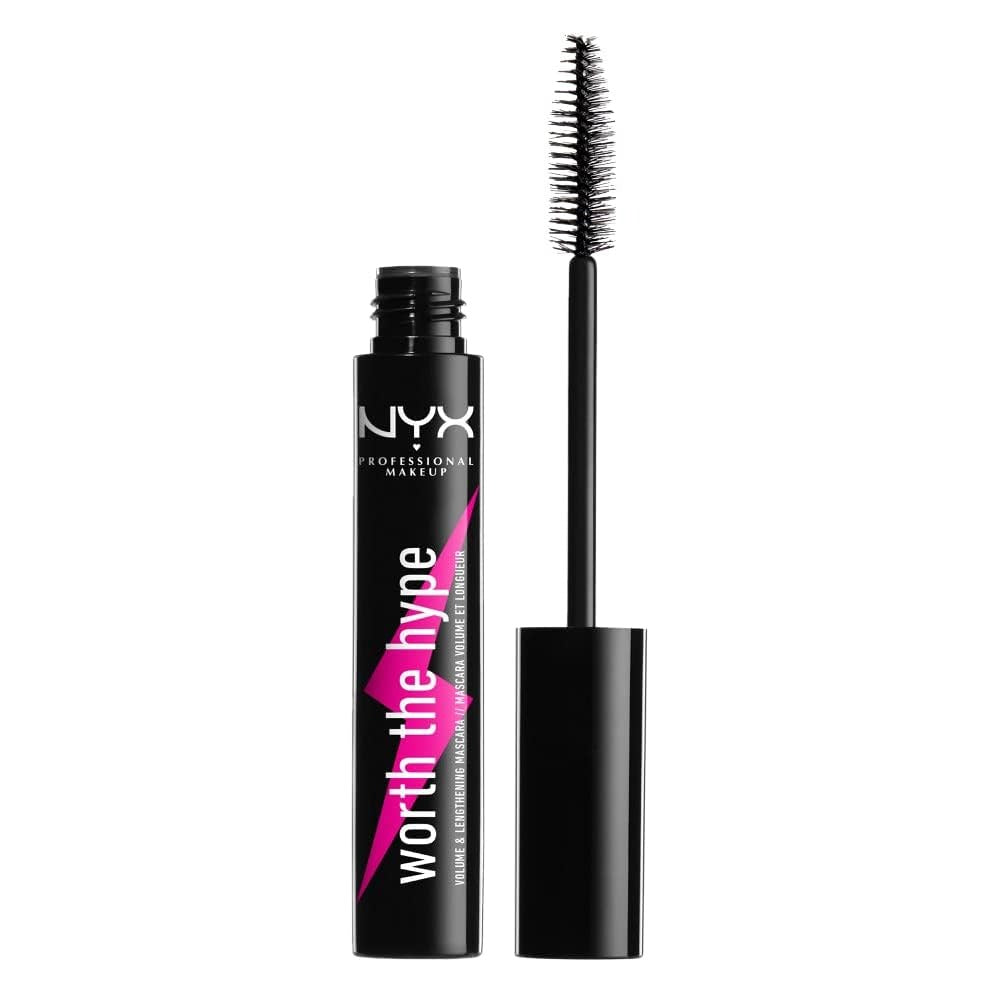 NYX Professional Worth The Hype Mascara ניקס מסקרה וורס זה הייפ למראה ריסים ארוכים ומלאים נפח