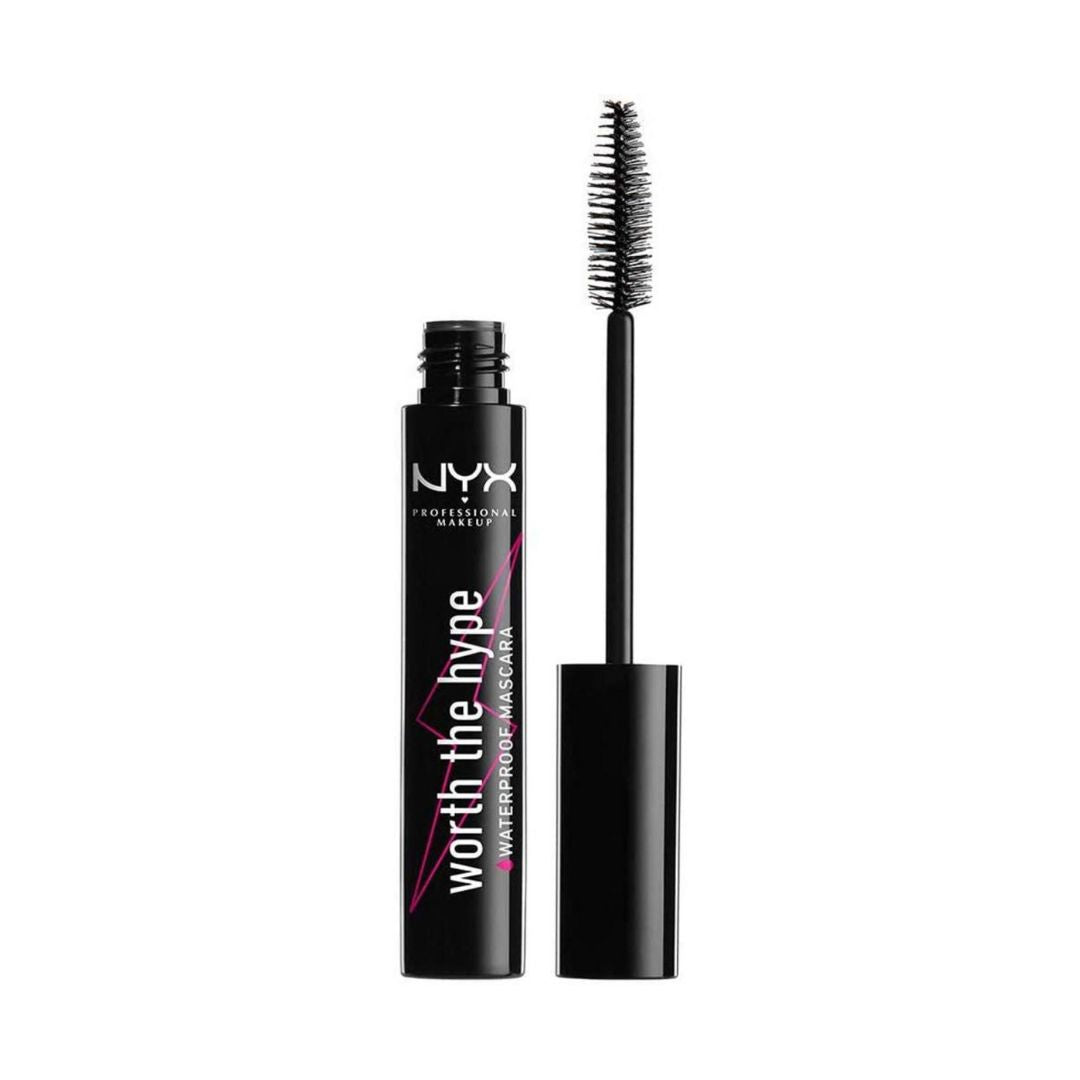 NYX Professional Worth The Hype Waterproof Mascara ניקס מסקרה וורס זה הייפ למראה ריסים ארוכים עמידה