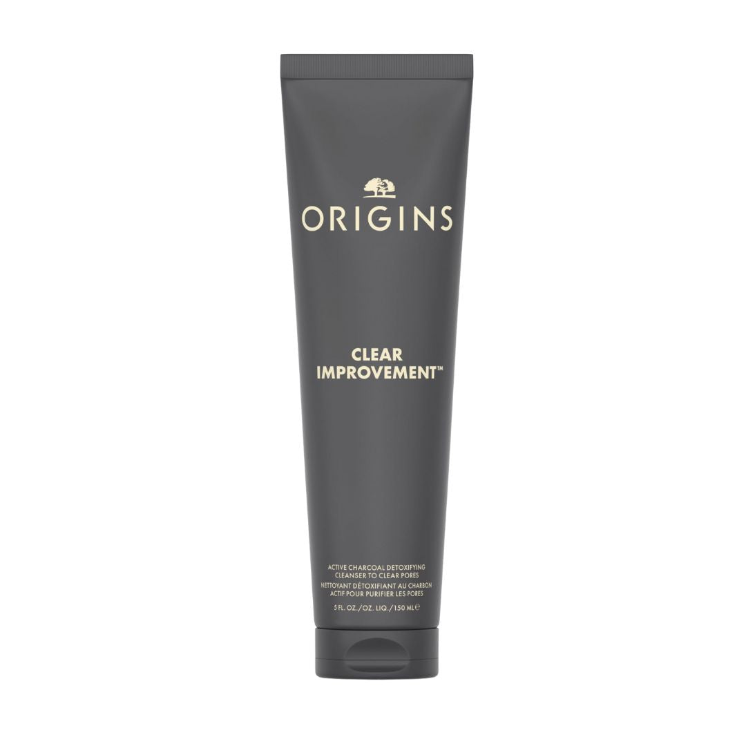 Origins Clear Improvement Active Charcoal Detoxifying Cleanser 150ML | אוריג'ינס סבון ניקוי עם פחם פעיל 150 מ"ל-GLAM42