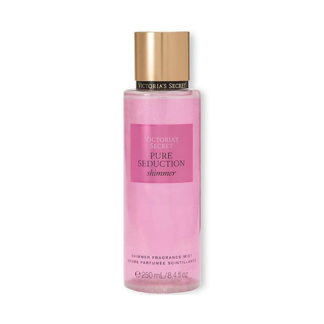 Victoria Secret  Pure Seduction Shimmer Fragrance Mist 250ML ויקטוריה סיקרט פיור סדקשן פרגרנס מיסט שימר