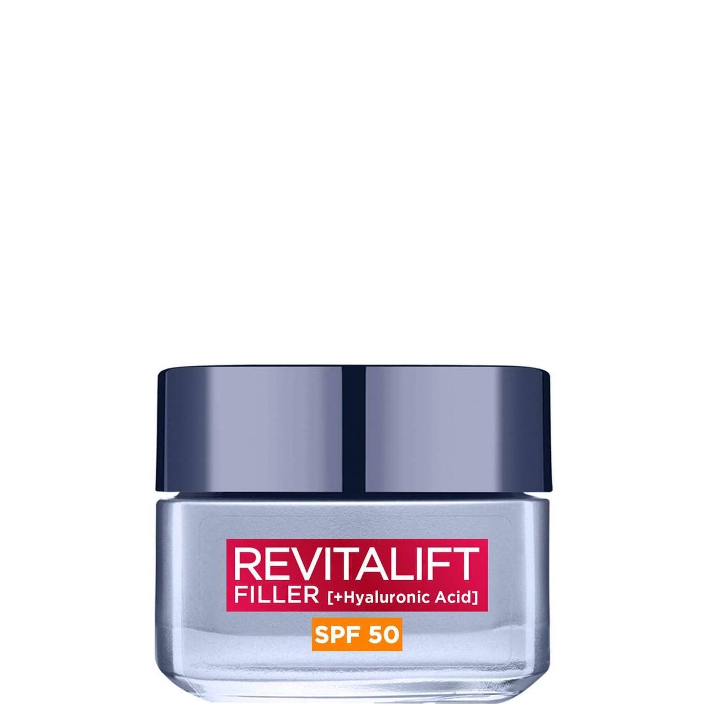 L'Oreal Paris Revitalift Filler Day cream Spf-50 50Ml לוריאל קרם יום רויטליפט פילר-GLAM42