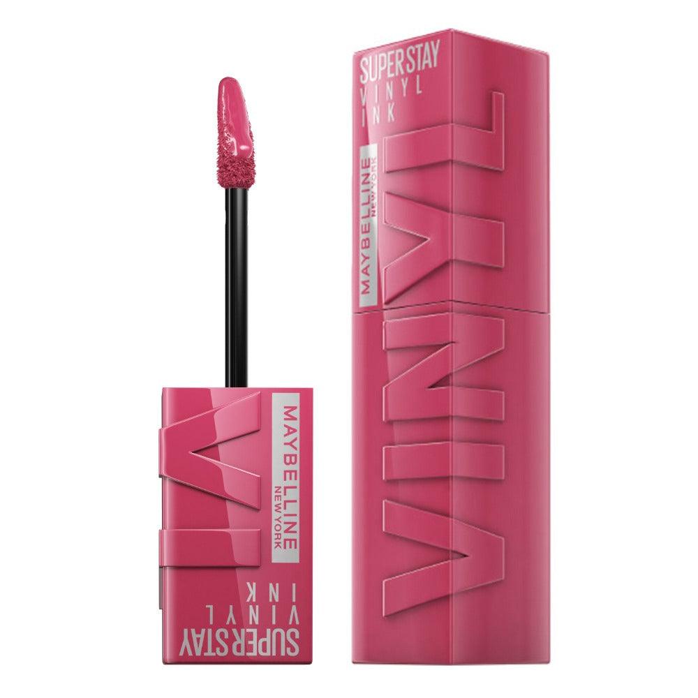 Maybelline New York Super Stay Vinyl Ink מייבלין שפתון נוזלי-GLAM42