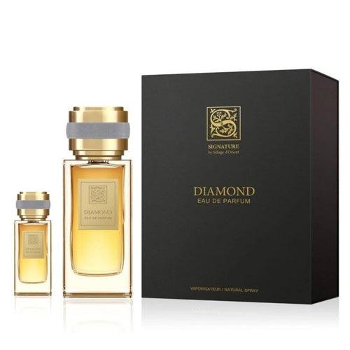 Signature - Diamond 2PCS EDP Unisex 100ML + Mini 15ML-GLAM42