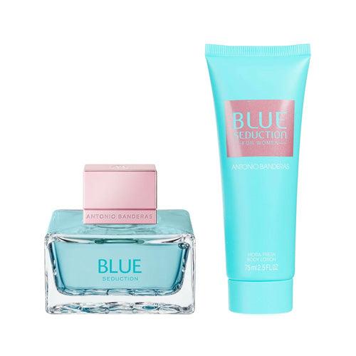 Antonio Banderas - Blue Seduction 2PCS EDT For Women 50ML + Body Lotion 75ML-GLAM42