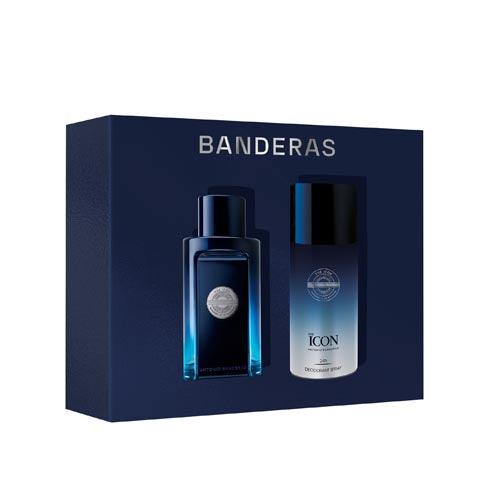 Antonio Banderas - The Icon 2PCS EDT For Men 100ML + Deo Spray 150ML-GLAM42