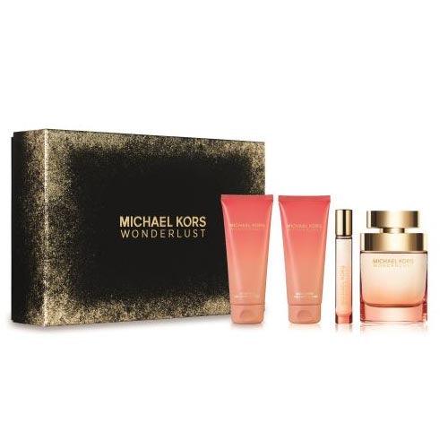 Michael Kors - Wonderlust 4PCS EDP For Women 100ML + BL 100ML + SG 100ML + Mini 10ML-GLAM42