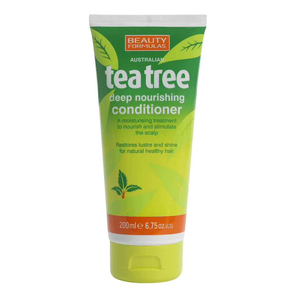 Beauty Formulas Tea Tree מרכך להזנת השיער-GLAM42