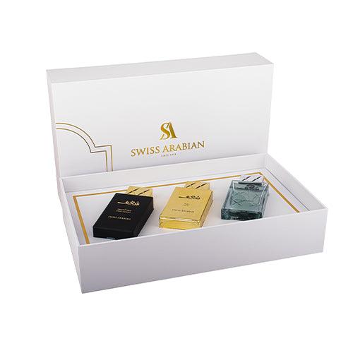 Swiss Arabian Shaghaf Edp Gift Set מארז סט בישום סוויס ארביאן שאגאף לגבר ולאישה-GLAM42