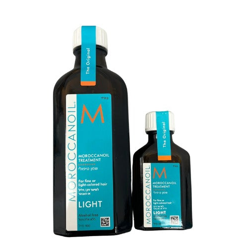 Moroccanoil Treatment Light מרוקן אויל מארז שמן טיפולי לייט 100מ"ל+25 מ"ל במתנה - GLAM42