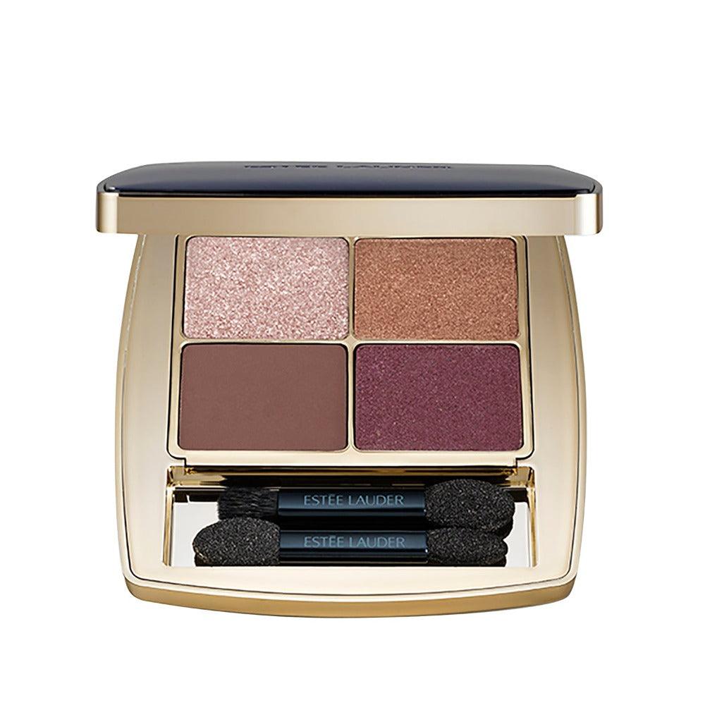 Estee Lauder Envy Luxe Eyeshadow Quad -2 Indigo Night אסתי לאודר ארבע צלליות אבקה יוקרתיות מסדרת פיור קולור-GLAM42